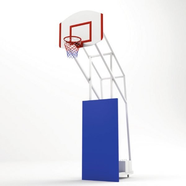 Basketbol Potası 4 Direk Seyyar Fiber Amerikan Panya